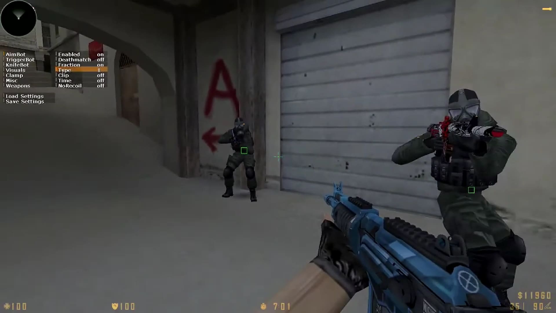 CS 1.6 с R8 Hack скрин 1