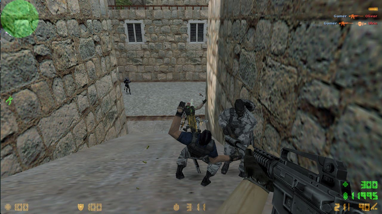 CS 1.6 2005 классическое меню