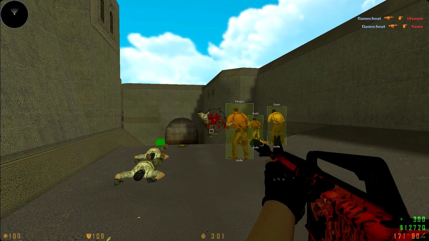 CS 1.6 CS:GO стиль скрин 3
