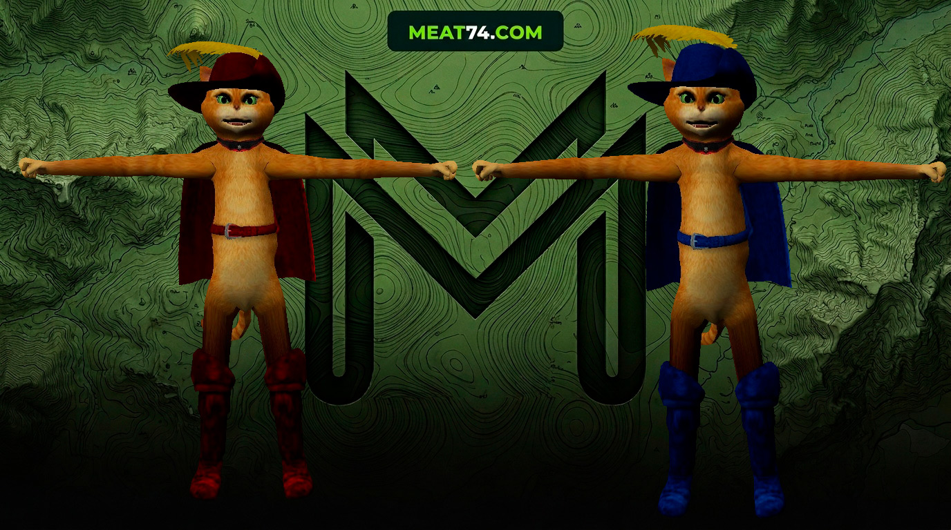 Маленькая модель Кот